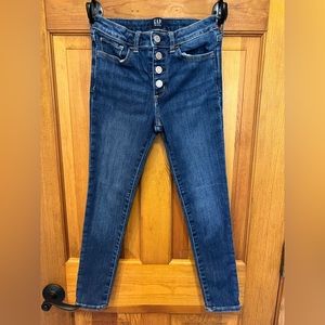 GAP Girls stretch high rise jegging